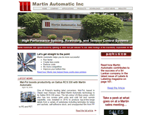 Tablet Screenshot of martinauto.com